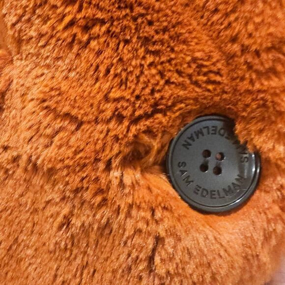 Sam Edelman Women's Faux-Fur Shearling Teddy Coat Size Large - Picture 4 of 10